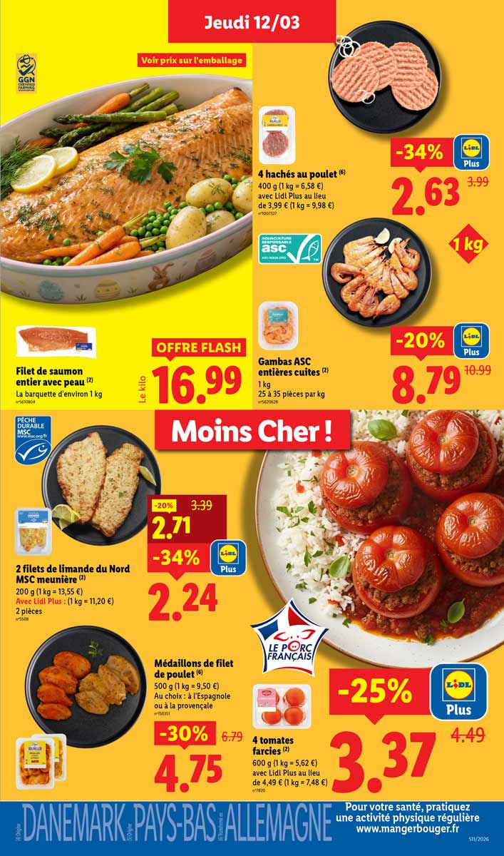 Catalogue Lidl Du 12 Au 18 Mars 2026