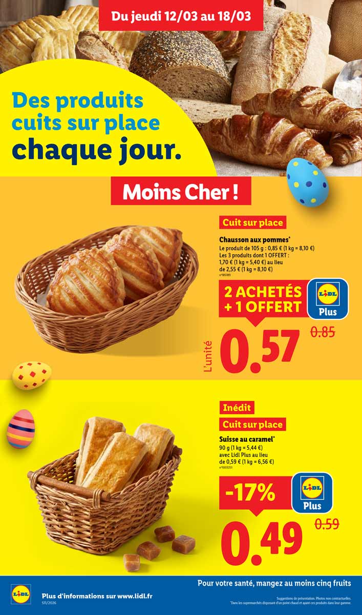 Catalogue Lidl Du 12 Au 18 Mars 2026