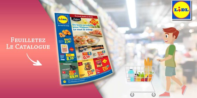 Catalogue Lidl Du 19 Au 25 Mars 2026 en ligne