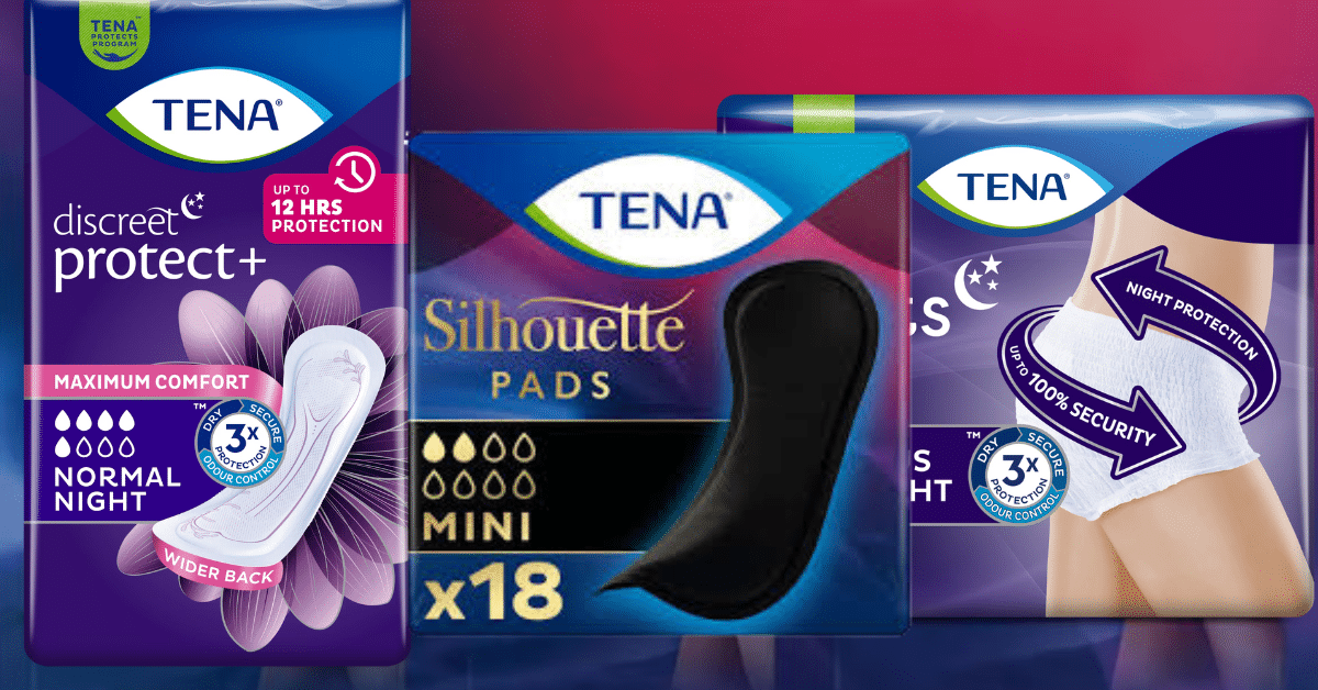 Commandez vos échantillons gratuits des Serviettes TENA Silhouette