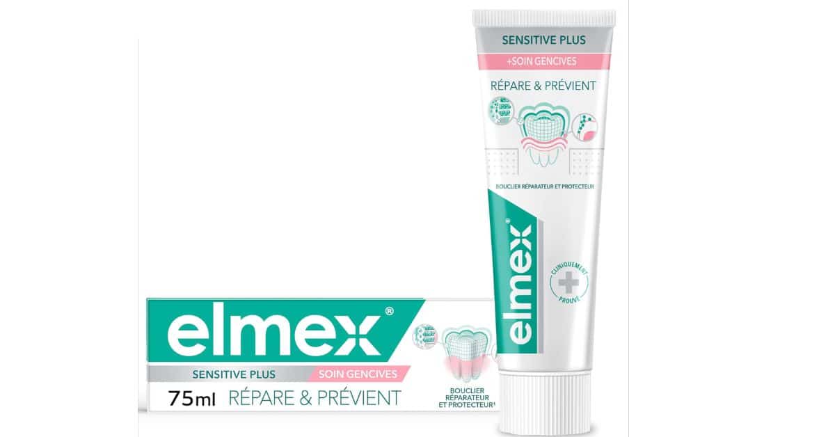 Dentifrices Elmex Sensitive Plus GRATUITS