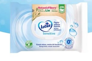 Obtenez votre échantillon gratuit de papier toilette humide Lotus