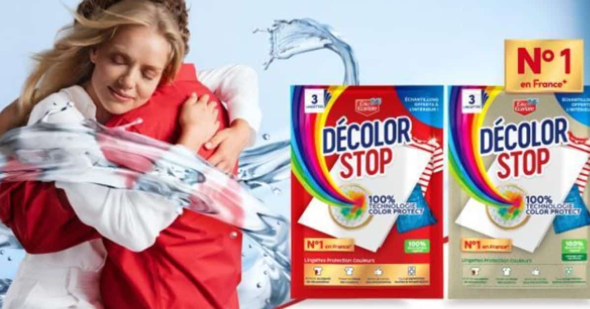 Échantillons Gratuits des lingettes Décolor Stop