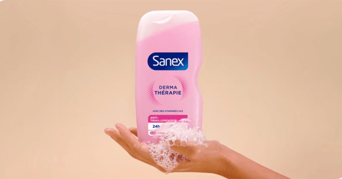 Échantillons gratuits de la gamme Derma Thérapie de Sanex