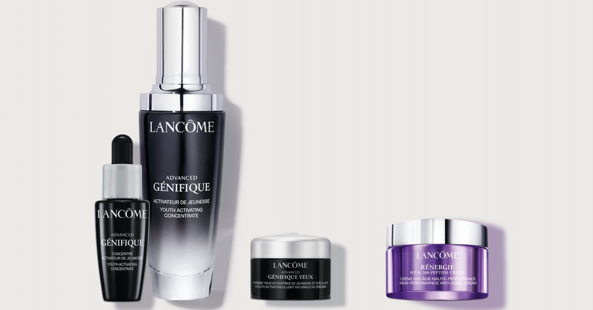 Offre Galeries Lafayette: Obtenez des échantillons gratuits de votre routine personnalisée Lancôme