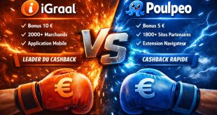 Poulpeo vs iGraal : quel site de cashback choisir en 2026 ?