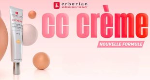 Échantillon gratuit : Testez la CC Crème Erborian !