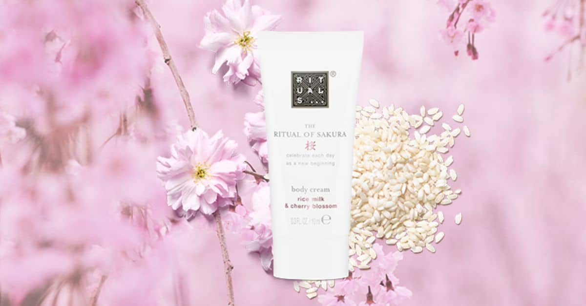 Recevez gratuitement la crème pour le corps The Ritual of Sakura