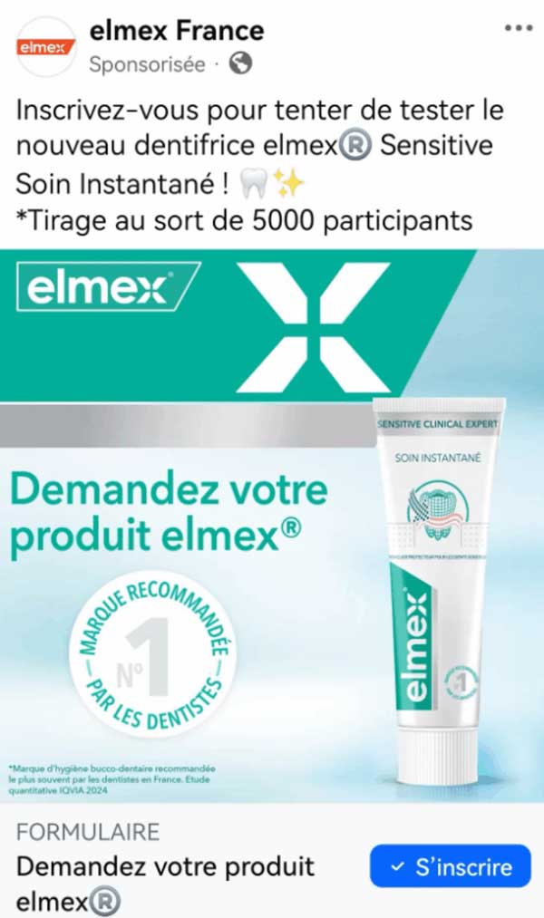 Testez Elmex Sensitive Plus : Échantillon gratuit à saisir !
