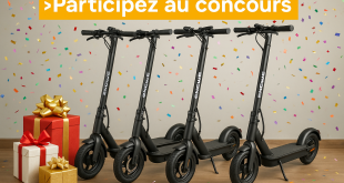 Participez au concours Engwe et tentez de gagner 4 trottinettes électriques !