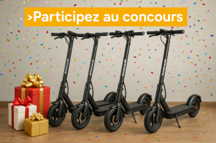 Participez au concours Engwe et tentez de gagner 4 trottinettes électriques !