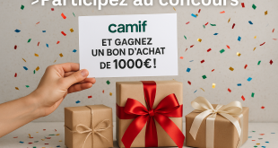 Participez au concours Camif et gagnez un bon d'achat de 1000€ !
