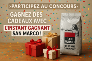 Gagnez des cadeaux avec l'Instant Gagnant San Marco !