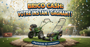 Brico Cash : Votre Instant Gagnant ! Motoculteur électrique + tondeuse.