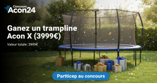 Concours Acon24 : Gagnez un trampoline Acon X (3999€)