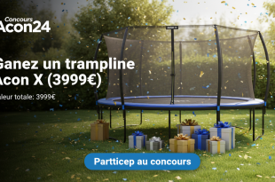 Concours Acon24 : Gagnez un trampoline Acon X (3999€)