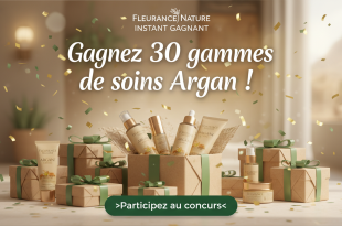 Instant Gagnant Fleurance Nature : Gagnez 30 gammes de soins Argan !