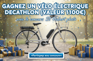 Gagnez un vélo électrique Decathlon (valeur 1100€) avec le concours St Hubert