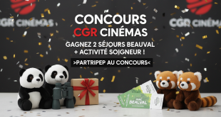 Concours CGR Cinémas : Gagnez 2 séjours Beauval + activité soigneur !