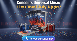 Concours Universal Music : 6 livres "Heated Rivalry" à gagner !