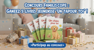 Concours Familiscope : Gagnez 5 livres jeunesse "Un chien pour toi" !