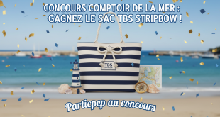 Concours Comptoir de la Mer : Gagnez le sac TBS Stripbow !