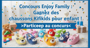 Concours Enjoy Family : Gagnez des chaussons Kifikids pour enfant !