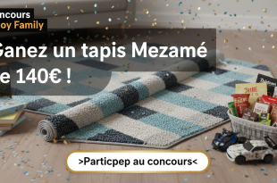 Concours Enjoy Family : Gagnez un tapis Mezamé de 140€ !