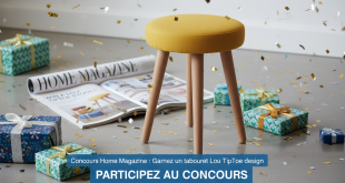 Concours Home Magazine : Gagnez un tabouret Lou TipToe design