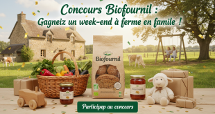 Concours Biofournil : Gagnez un week-end à la ferme en famille !