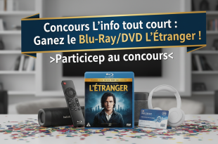 Concours L'info tout court : Gagnez le Blu-Ray/DVD L'Étranger !