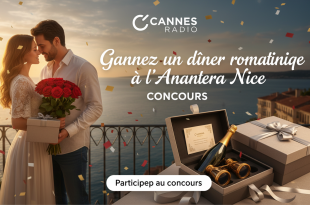 Concours Cannes Radio : Gagnez un dîner romantique à l'Anantara Nice