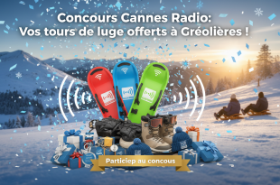 Concours Cannes Radio : Vos tours de luge offerts à Gréolières !
