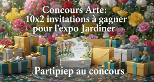 Concours Arte : 10x2 invitations à gagner pour l'expo Jardiner