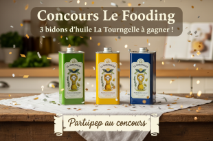 Concours Le Fooding : 3 bidons d'huile La Tourangelle à gagner !