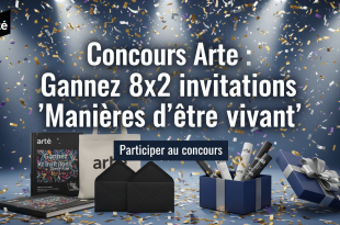 Concours Arte : Gagnez 8x2 invitations "Manières d'être vivant"