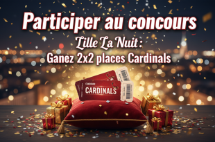 Concours Lille La Nuit : Gagnez 2x2 places Cardinals