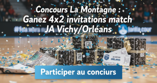 Concours La Montagne : Gagnez 4x2 invitations match JA Vichy/Orléans