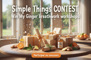 Concours Simple Things : Gagnez ateliers breathwork My Ginger !