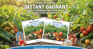 France Télévisions : Instant Gagnant pour 2 calendriers potager