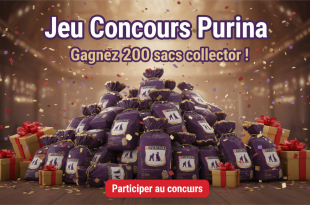 Jeu Concours Purina : Gagnez 200 sacs collector !