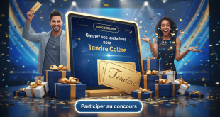 Concours Wik : Gagnez vos invitations pour Tendre Colère
