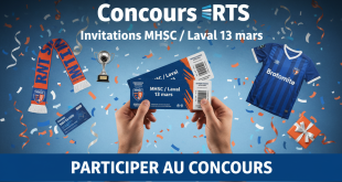 Concours RTS : Invitations MHSC / Laval 13 mars