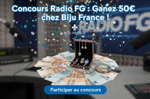 Concours Radio FG : Gagnez 50€ chez Biju France !