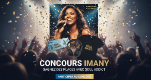 Concours Imany : Gagnez des places avec Soul addict