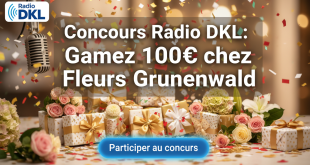 Concours Radio DKL : Gagnez 100€ chez Fleurs Grunenwald