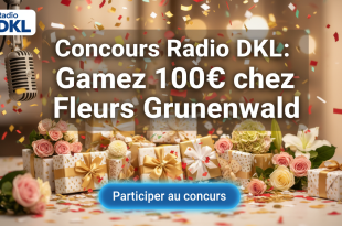 Concours Radio DKL : Gagnez 100€ chez Fleurs Grunenwald
