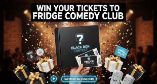 Concours Black Box : Gagnez vos places pour Fridge Comedy Club