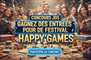 Concours JDS : Gagnez des entrées pour le festival Happy'Games