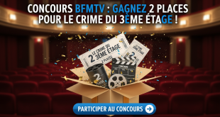 Concours BFMTV : Gagnez 2 places pour Le crime du 3ème étage !